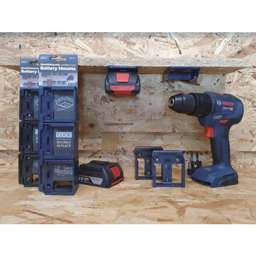 스텔스 마운트 배터리 마운트 보쉬 18V용(6개들이) 블랙 BM-BO18-6 1개