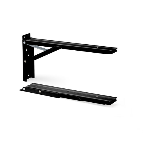 ＴＡＮＮＥＲ　大型おりたたみ棚受けジャンボ　４５ｃｍ　黒　BB-45　1 本