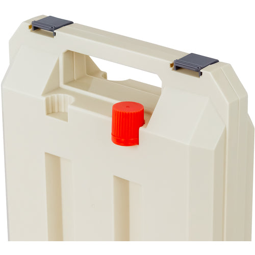 不動技研　カセットボンベ収納ケース　３本用　アイボリー　ＩＶ　017600　1 個