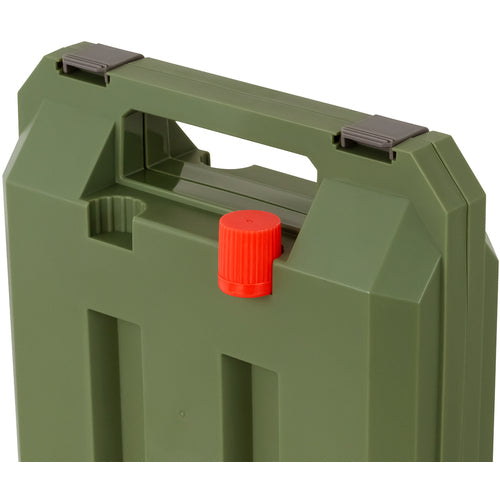 不動技研　カセットボンベ収納ケース　３本用　オリーブ　ＯＬ　017679　1 個