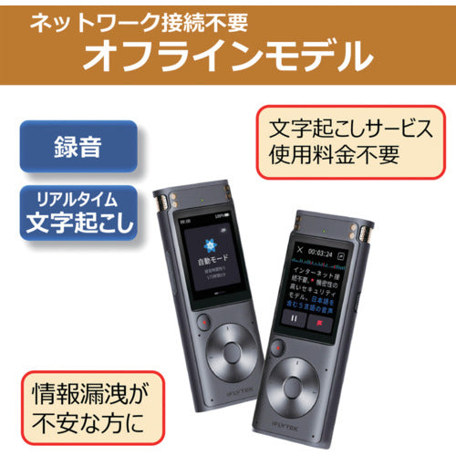 ｉＦＬＹＴＥＫ　ＡＩ　ライティングレコーダー　ＶＯＩＴＥＲ　ＳＲ３０２　Ｐｒｏ　VOITER SR302 PRO　1 台