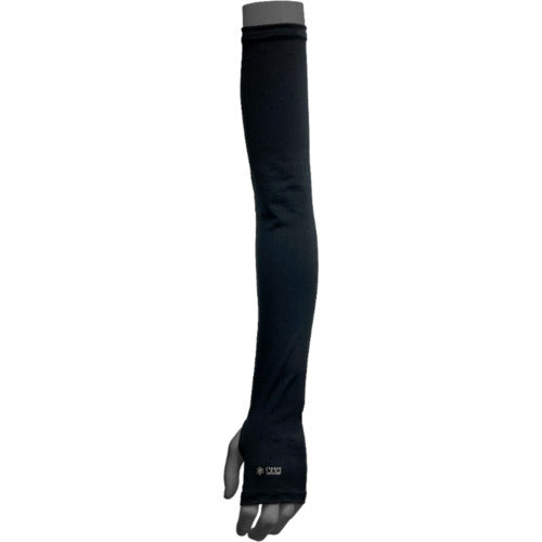 Liberta "Hyogeki a" LD FTAC Arm Cover Thumb Hole Type Black L FTAC-25151304 1 pair