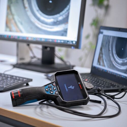 Bosch 10.8V Industrial Endoscope Camera + Battery Charger Set GIC5-27CSET 1 unit