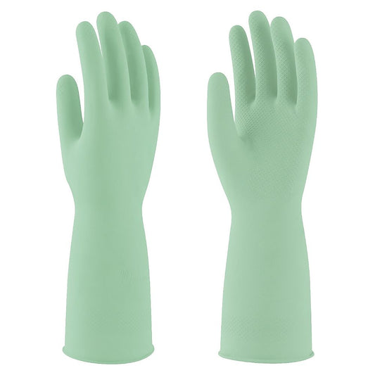Natural Rubber Gloves Medium Thickness (Green) M 229-M 1 Pair