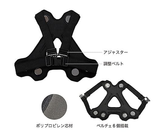 COOLFIX PLT6 アクティブベスト （ペルチェベスト）バッテリーセットF 1セット（3個入）　N24-39-F 1セット(3個入)