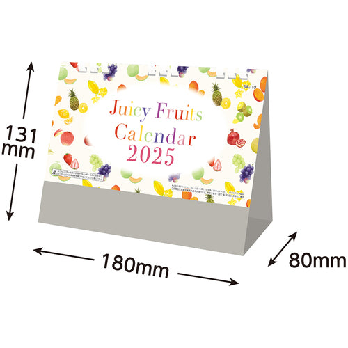 킹 코포 탁상 달력 Juicy Fruits Calendar KC10041_2025 1 권