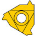 미쓰비시 MMT 시리즈 내경 나사 절삭 가공 MMTI 바이트용 PVD 코팅 전면 연삭형 인서트 VP10MF MMT11IR200UN 5개