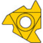 Mitsubishi MMT Series Internal Thread Cutting MMTI Bit PVD Coating Fully Ground Insert VP10MF MMT16IRAG60 5 Pieces