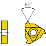 미쓰비시 MMT 시리즈 외경 나사 절삭 가공 MMTE 바이트용 PVD 코팅 전면 연삭형 인서트 VP10MF MMT16ER100ISO 5개