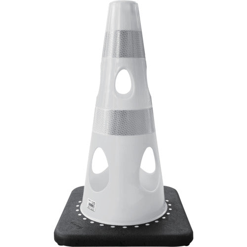 CAR-BOY Perforated Cone 450 Reflective White White CHR-450WH 1 pc