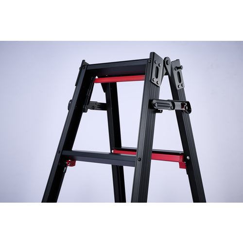 하세가와 다리부 신축각립 샤가맨 블랙 5단 RYRB-15 1대