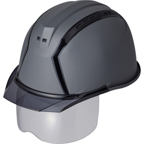 Sumihat MXCS type Hat body (matte gray) / visor (gray smoke) / shield ...