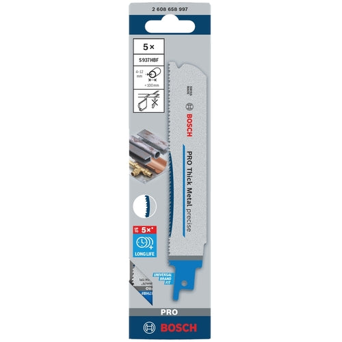Bosch Saber Saw Blade Bimetal S937HBF 2608658997 1 PK