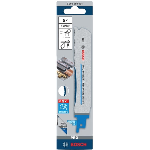 Bosch Saber Saw Blade Bimetal S937BEF 2608658991 1 PK