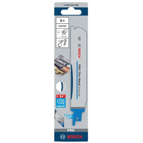 Bosch Saber Saw Blade Bimetal S937EAF 2608658988 1 PK