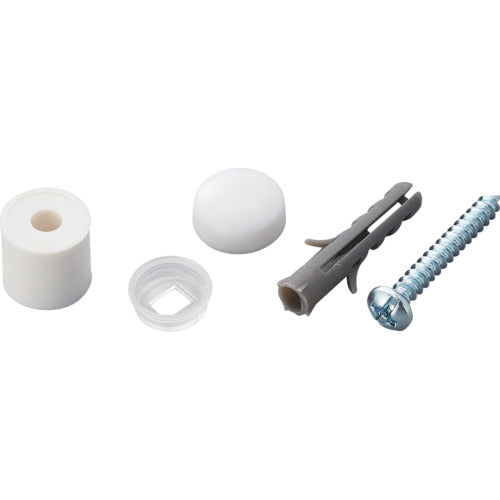 Hikari Punching Board Wall Mounting Fixture Set White 6 Pairs PBHT-126 1 PK