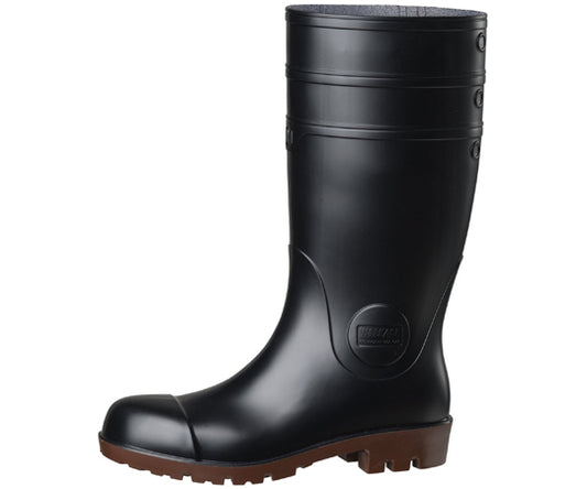 JIS 규격 인정 안전 장화 NW1000 슈퍼 블랙 27.0cm NW1000SP-BK-27.0 1 다리