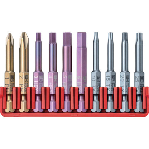 PB 스위스 툴즈 E6-700 비트 블록 세트 E6.700CN 1 S