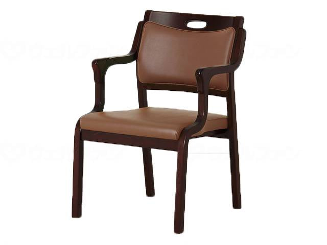 Glory Plan Stacking Chair Care-111-AC Brown (Brown)