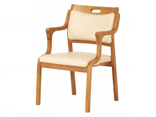 Glory Plan Stacking Chair Care-111-AC Ivory (Light Brown)