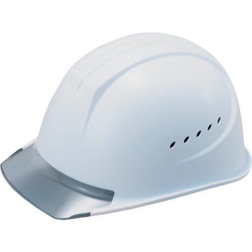 타니자와 에어라이트＋차열 헬멧(PC제・차열 화이트/투명 히사시 그레이) ST#1610-JZV(EPA) 1610-JZV-V2-SPW6 1개