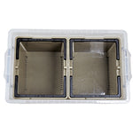 JEJ Astage [From August 5th to September 5th] ST Box Clear #75 1pc + Separate Basket Clear #75 1pc + Sand Beige #75 1pc Bulk Purchase 10% OFF Campaign ST-75CR+SPB-N75C+SPB-N75S 1 S