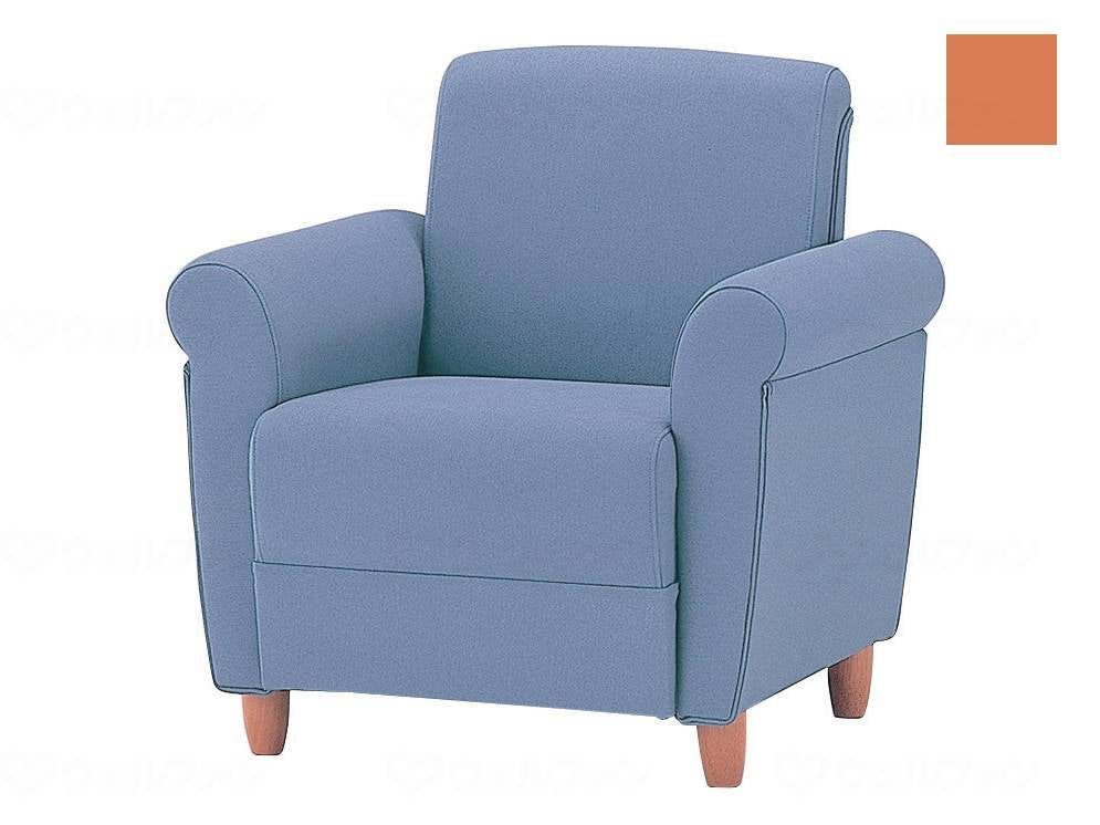 이미디어 휴가 소파 VCT-150 V0286 : 오렌지 1 인승