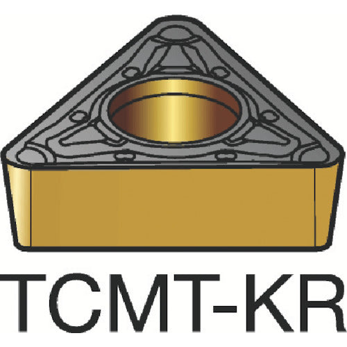 サンドビック　コロターン１０７　旋削用ポジチップ（１２０）　３２１０　TCMT 16 T3 08-KR　10 個