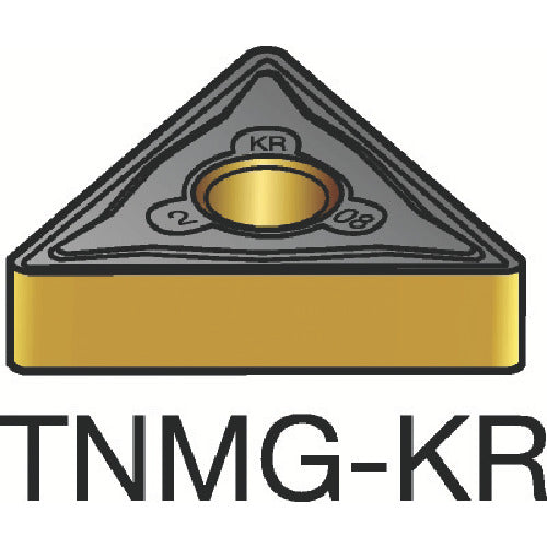 サンドビック　Ｔ−Ｍａｘ　Ｐ　旋削用ネガチップ（１１０）　３２１０　TNMG 22 04 12-KR　10 個