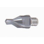 Tungaloy TungMeister Head, 2-Blade, for Center Hole Machining, VDP AH725 VDP513L07.2A30-02S08, 2 pcs