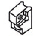 タンガロイ　部品　ロケータ　LW400R　1 個