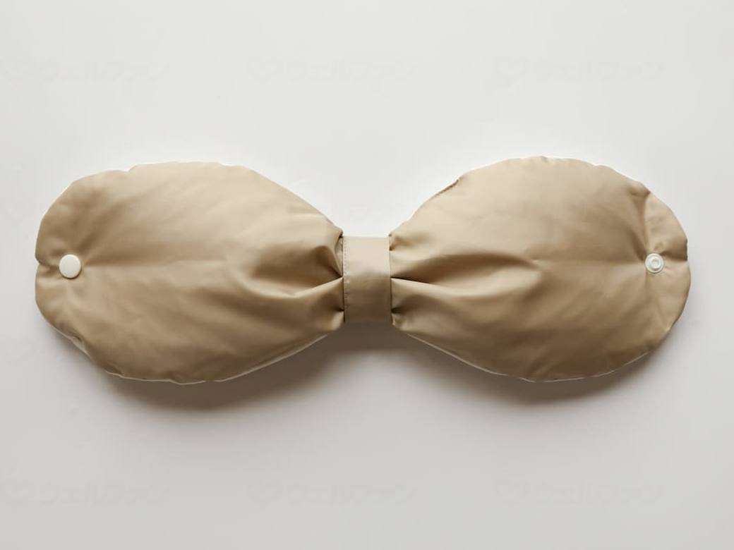 Daigo Inner Silk Recycled Down Arm &amp; Leg Ribbon Warmer Sand Color