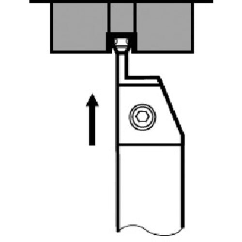 タンガロイ　マイティー・シリーズ　バイト　ＣＧＷＳＲ／Ｌ−Ｗ　CGWSL2525-W40　1 個