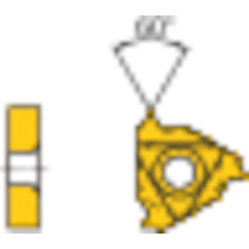 미쓰비시 MMT 시리즈 외경 나사 절삭 가공 MMTE 바이트용 PVD 코팅 전면 연삭형 인서트 VP10MF MMT16ER140UN 5개