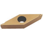 Mitsubishi Left-handed insert with F breaker for turning finishing, coated cermet, AP25N, VBGT160404L-F, 10 pieces