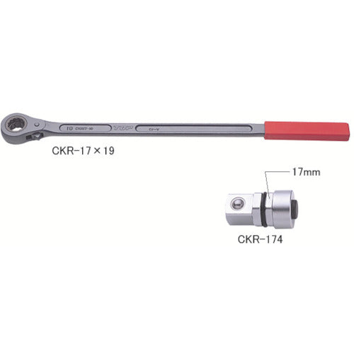 ＴＯＰ　爪交換レンチアダプター　CKR-174　1 個