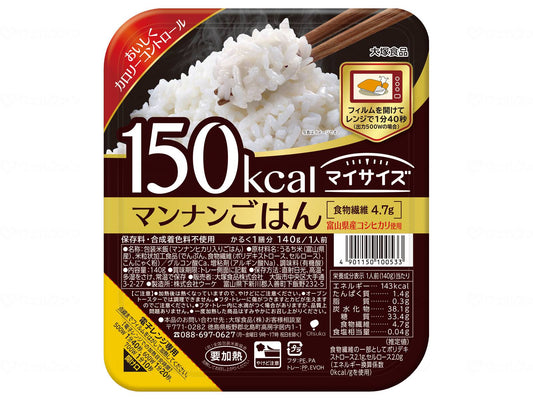 大塚食品ﾏｲｻｲｽﾞ　マンナンごはん 個