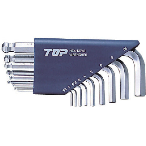 TOP 볼 포인트 렌치 스탠다드 타입 세트 9개 세트 HBS-9000 1 S