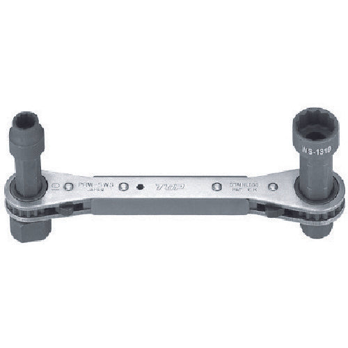 ＴＯＰ　両スライドラッチ　本体１０Ｘ１７ｍｍ　ソケット１３Ｘ１９ｍｍ　PRW-5WS　1 丁