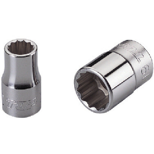 TOP 소켓 렌치용 소켓 삽입각 12.7mm 대변 17mm S-417 1개