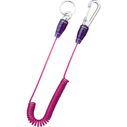 ＴＯＰ　スリムセーフティコード　ステンレスワイヤー　レッド　SFC-125R　1 本