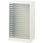 ナカバヤシ　書類ケース　アバンテＶ２フロアケ−スＡ３　浅１８段　白　A3F-18-W　1 台