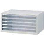 Nakabayashi Document Case Avante V2 Letter Case A3 Shallow 5 New Gray A3L-55-N 1 Unit