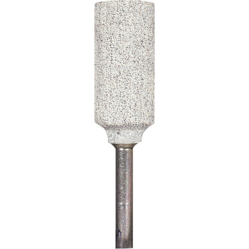NRS Cotton Pointer Shaft Grindstone, Outer Diameter 9.5 x Width 19.1 x Shaft Diameter 3mm, Abrasive Grain A, BW177 #80 H (Hard), Pack of 10, CPTBW177A80H, 10 pieces