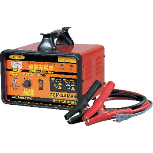 ＮＩＣＨＩＤＯ　全自動充電器　１２Ｖ／２４Ｖ兼用　ＡＮＢ−１２２４　ANB-1224　1 台