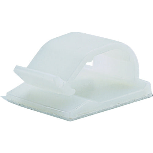 PANDUIT Fixture Cord Clip with Rubber Adhesive Tape Natural 100 Pieces ACC62-AC 1 Bag