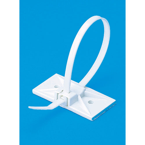 ＰＡＮＤＵＩＴ　マウントベース型　結束バンドスナップイン固定具　シロ　１００個入　SMS-A-C　1 袋