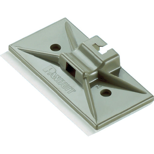 ＰＡＮＤＵＩＴ　マウントベース型　結束バンドスナップイン固定具　テレホングレー　SMS-A-C14　1 袋