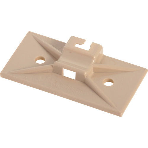 ＰＡＮＤＵＩＴ　マウントベース型　結束バンドスナップイン固定具アイボリー１００個　SMS-A-C15　1 袋