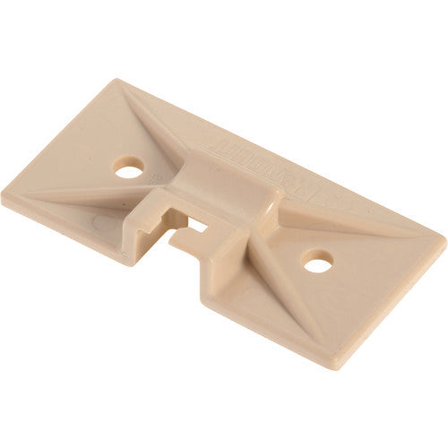 ＰＡＮＤＵＩＴ　マウントベース型　結束バンドスナップイン固定具アイボリー１００個　SMS-A-C15　1 袋